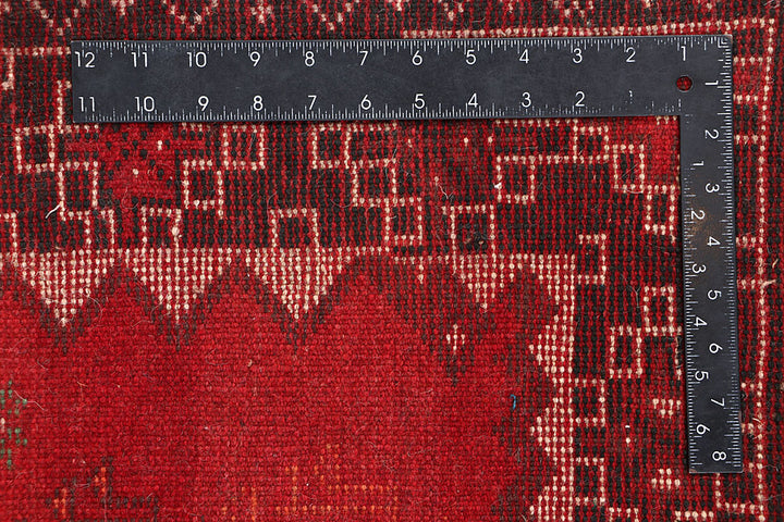 Firebrick Baluchi 4' x 5' 10 - No. 64034 - ALRUG Rug Store