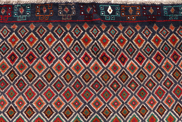 Multi Colored Baluchi 4' 1 x 5' 5 - No. 64036