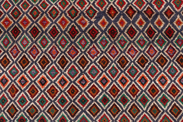 Multi Colored Baluchi 4' 1 x 5' 5 - No. 64036