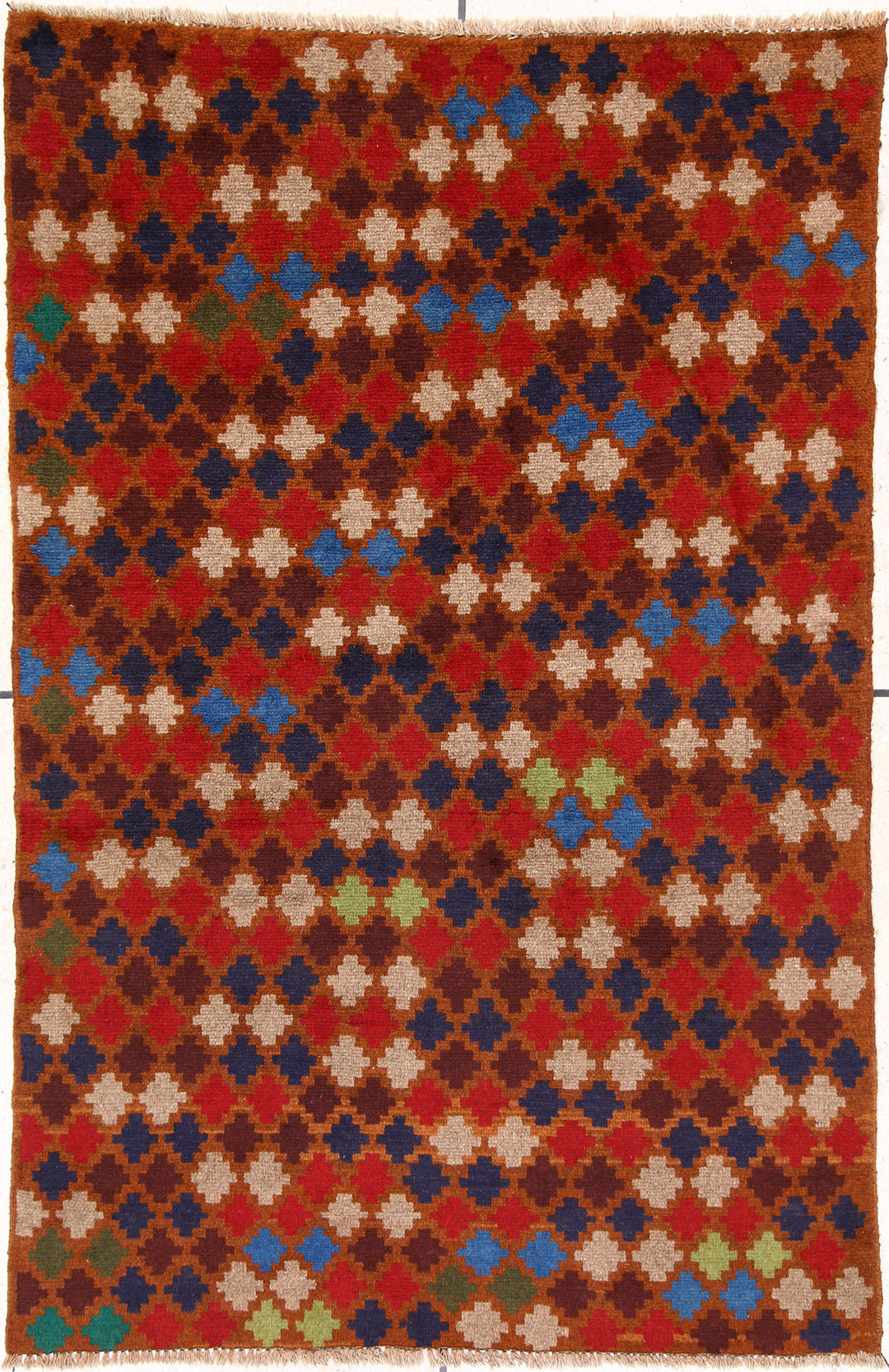 Afghanistan Baluchi Rug 3' 10 x 5' 9 Hand-Knotted