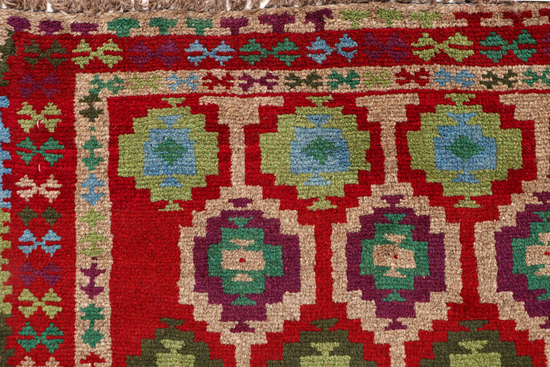 Firebrick Baluchi 3' 7 x 5' 11 - No. 64039