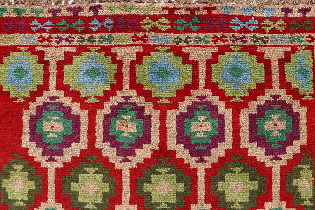 Firebrick Baluchi 3' 7 x 5' 11 - No. 64039