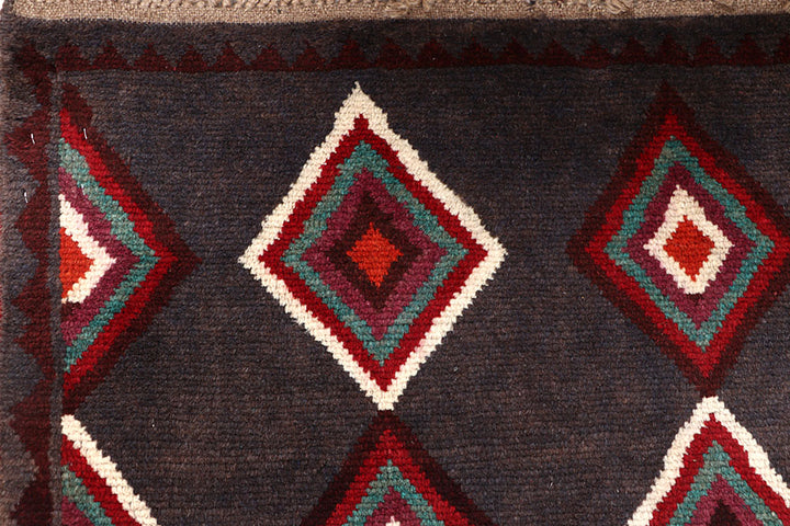 Grey Baluchi 4' x 5' 7 - No. 64041 - ALRUG Rug Store