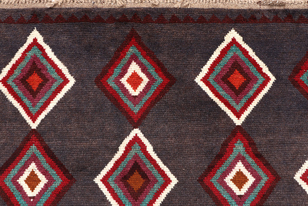 Grey Baluchi 4' x 5' 7 - No. 64041 - ALRUG Rug Store