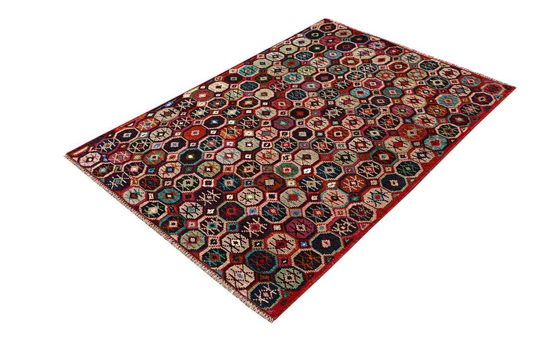 Saddle Brown Baluchi 3' 11 x 5' 8 - No. 64045