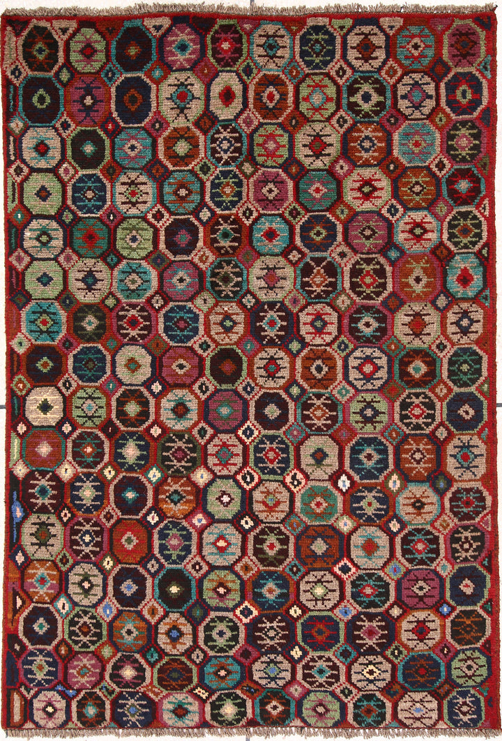 Saddle Brown Baluchi 3' 11 x 5' 8 - No. 64045