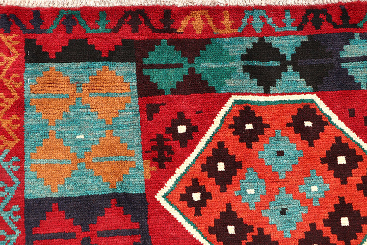 Firebrick Baluchi 3' 10 x 5' 8 - No. 64047 - ALRUG Rug Store