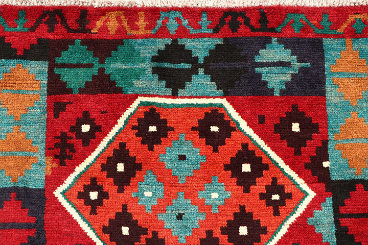 Firebrick Baluchi 3' 10 x 5' 8 - No. 64047 - ALRUG Rug Store