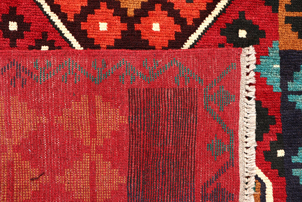 Firebrick Baluchi 3' 10 x 5' 8 - No. 64047 - ALRUG Rug Store