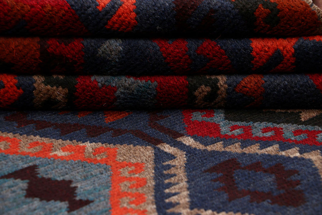 Dark Blue Baluchi 4' 1 x 5' 10 - No. 64048