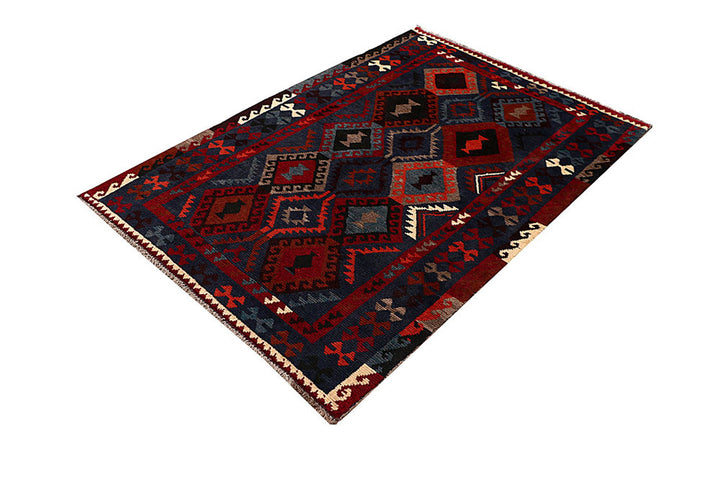 Dark Blue Baluchi 4' 1 x 5' 10 - No. 64048