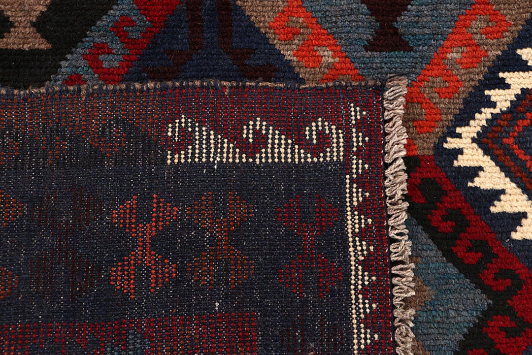 Dark Blue Baluchi 4' 1 x 5' 10 - No. 64048