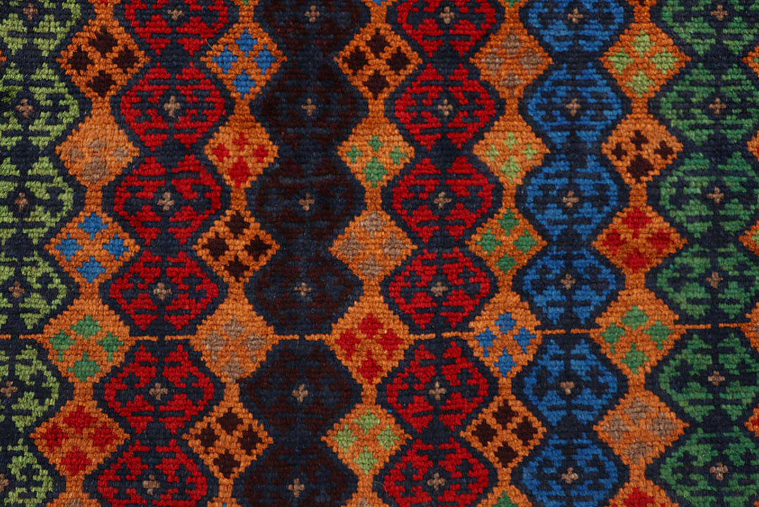 Dark Orange Baluchi 4' 2 x 6' 3 - No. 64059