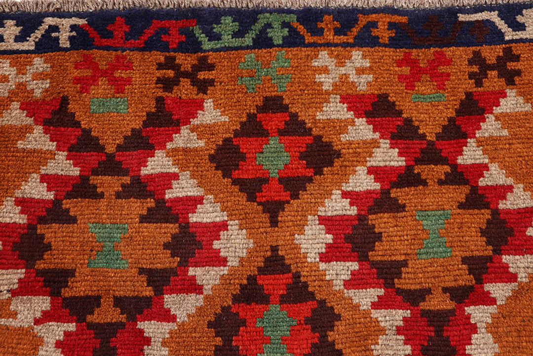 Dark Orange Baluchi 4' x 5' 11 - No. 64062