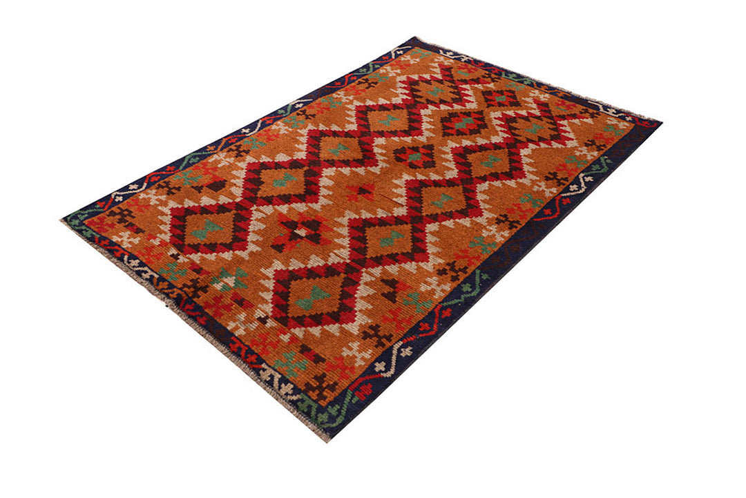 Dark Orange Baluchi 4' x 5' 11 - No. 64062