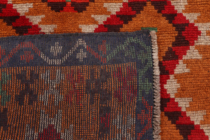 Dark Orange Baluchi 4' x 5' 11 - No. 64062