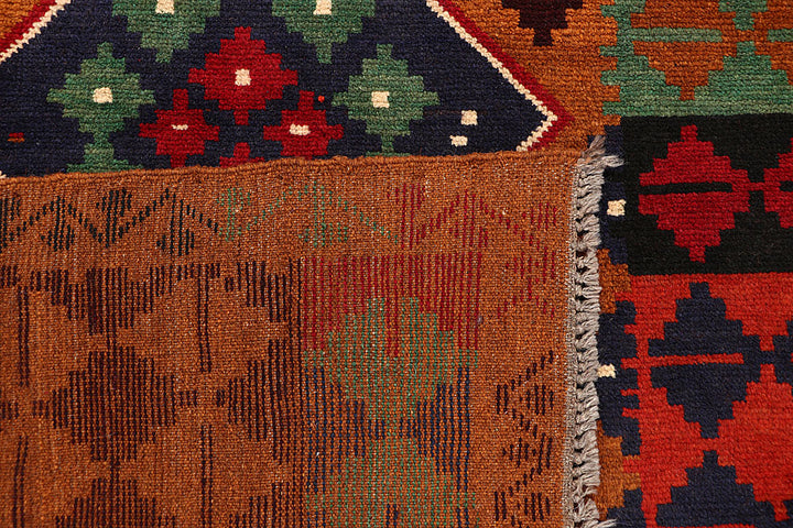 Dark Orange Baluchi 3' 10 x 5' 7 - No. 64063 - ALRUG Rug Store