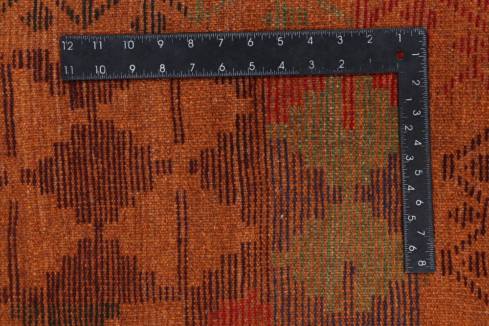 Dark Orange Baluchi 3' 10 x 5' 7 - No. 64063 - ALRUG Rug Store
