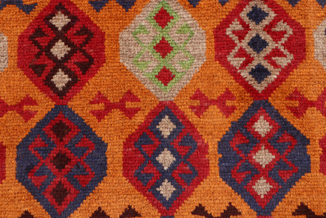 Dark Orange Baluchi 4' 1 x 5' 10 - No. 64065
