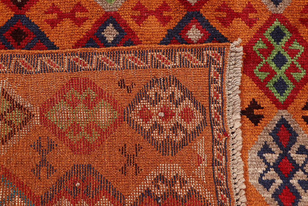 Dark Orange Baluchi 4' 1 x 5' 10 - No. 64065