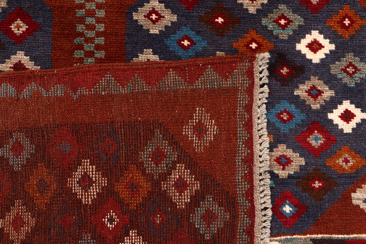 Saddle Brown Baluchi 4' 1 x 6' - No. 64069 - ALRUG Rug Store