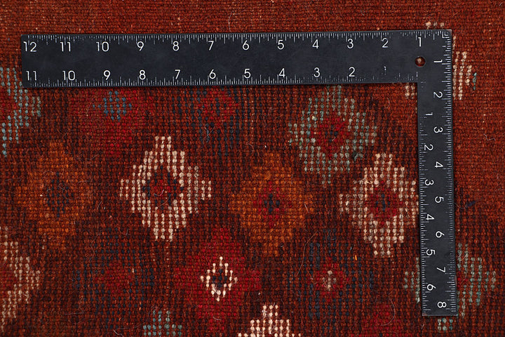 Saddle Brown Baluchi 4' 1 x 6' - No. 64069 - ALRUG Rug Store