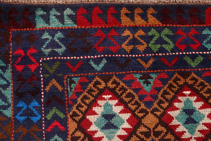 Dark Blue Baluchi 3' 10 x 5' 9 - No. 64071 - ALRUG Rug Store