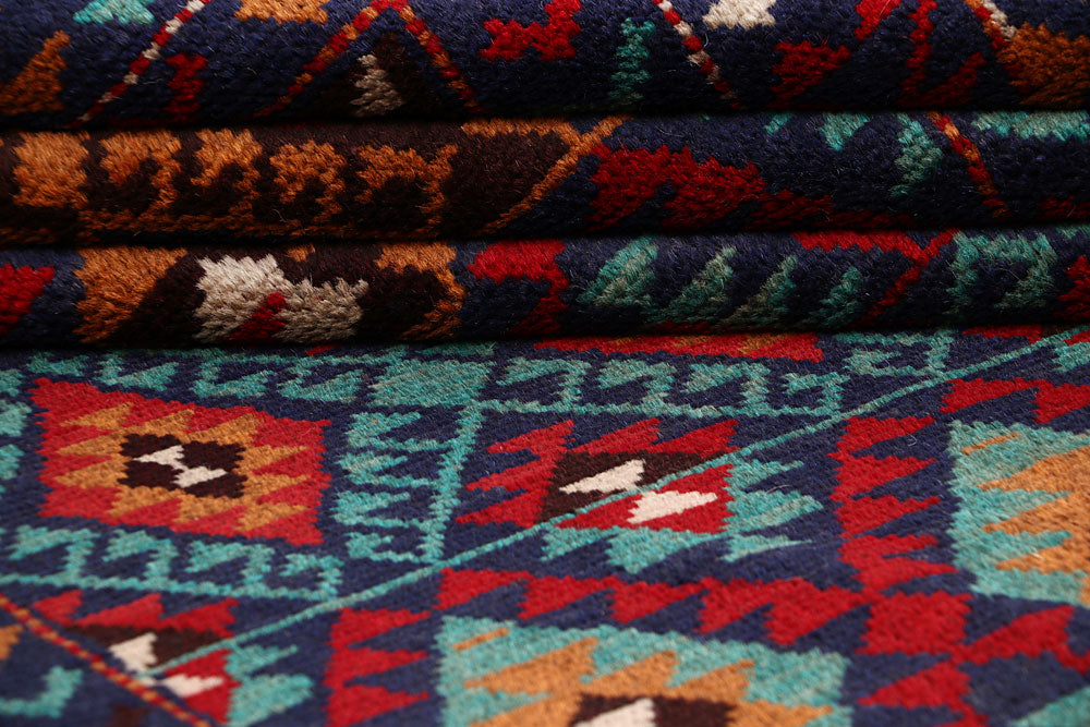 Dark Blue Baluchi 3' 10 x 5' 9 - No. 64071 - ALRUG Rug Store