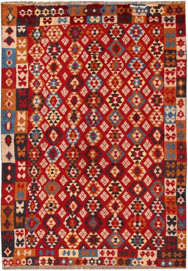 Firebrick Baluchi 4' 2 x 5' 10 - No. 64073