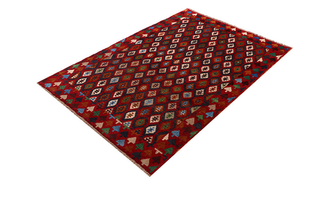 Firebrick Baluchi 4' 2 x 6' 1 - No. 64075