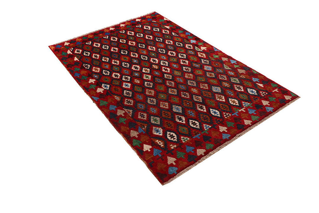 Firebrick Baluchi 4' 2 x 6' 1 - No. 64075