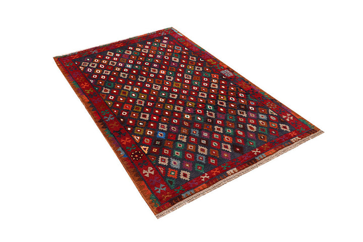 Firebrick Baluchi 4' x 5' 10 - No. 64076