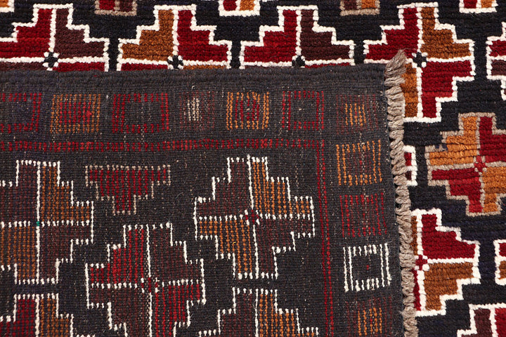 Multi Colored Baluchi 3' 8 x 5' 10 - No. 64077 - ALRUG Rug Store