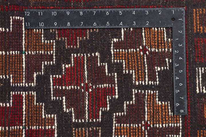 Multi Colored Baluchi 3' 8 x 5' 10 - No. 64077 - ALRUG Rug Store