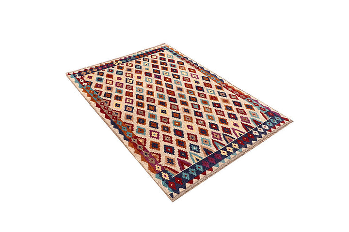 Blanched Almond Baluchi 4' x 5' 6 - No. 64080 - ALRUG Rug Store