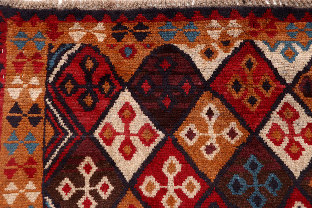 Multi Colored Baluchi 4' x 5' 11 - No. 64083 - ALRUG Rug Store