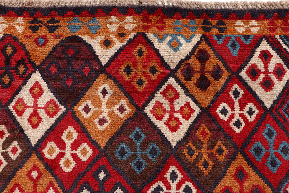 Multi Colored Baluchi 4' x 5' 11 - No. 64083 - ALRUG Rug Store