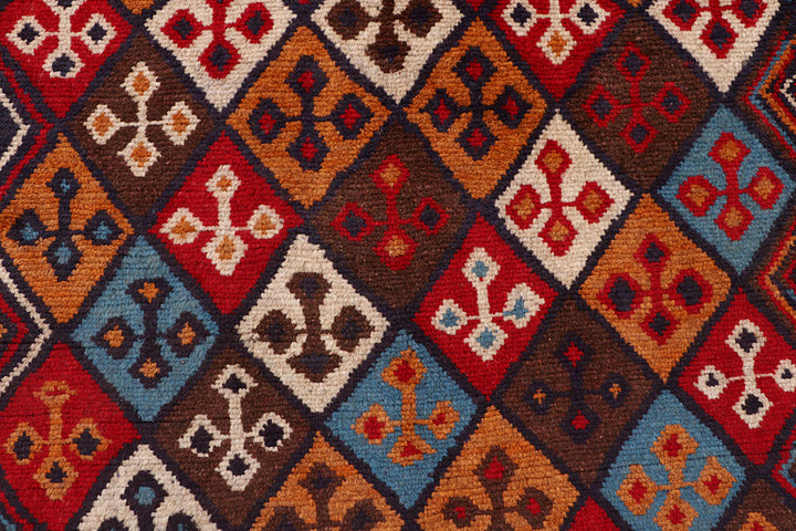 Multi Colored Baluchi 4' x 5' 11 - No. 64083 - ALRUG Rug Store