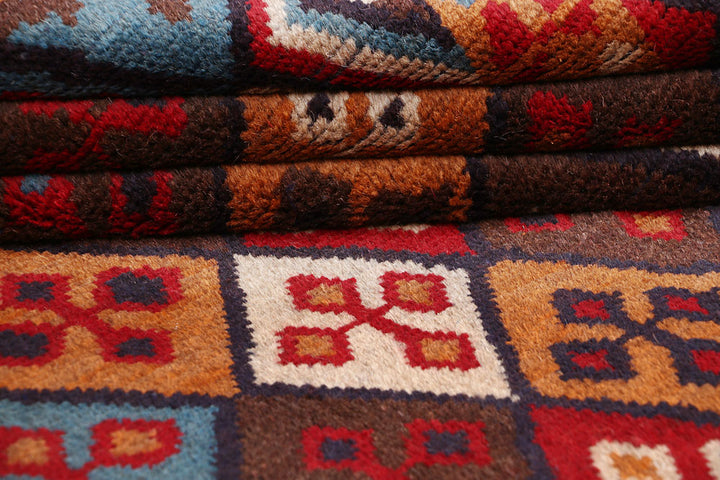 Multi Colored Baluchi 4' x 5' 11 - No. 64083 - ALRUG Rug Store