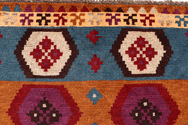Multi Colored Baluchi 3' 10 x 5' 4 - No. 64084 - ALRUG Rug Store