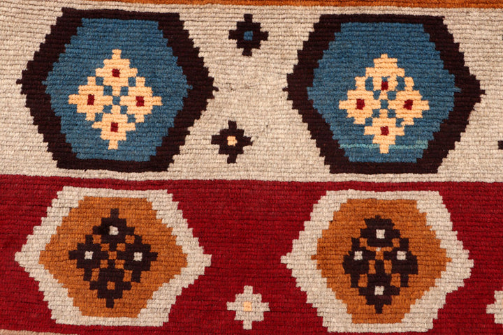 Multi Colored Baluchi 3' 10 x 5' 4 - No. 64084 - ALRUG Rug Store