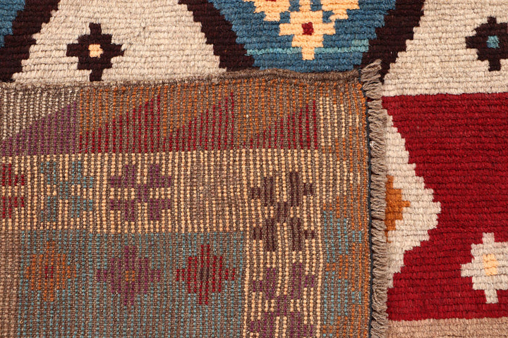 Multi Colored Baluchi 3' 10 x 5' 4 - No. 64084 - ALRUG Rug Store
