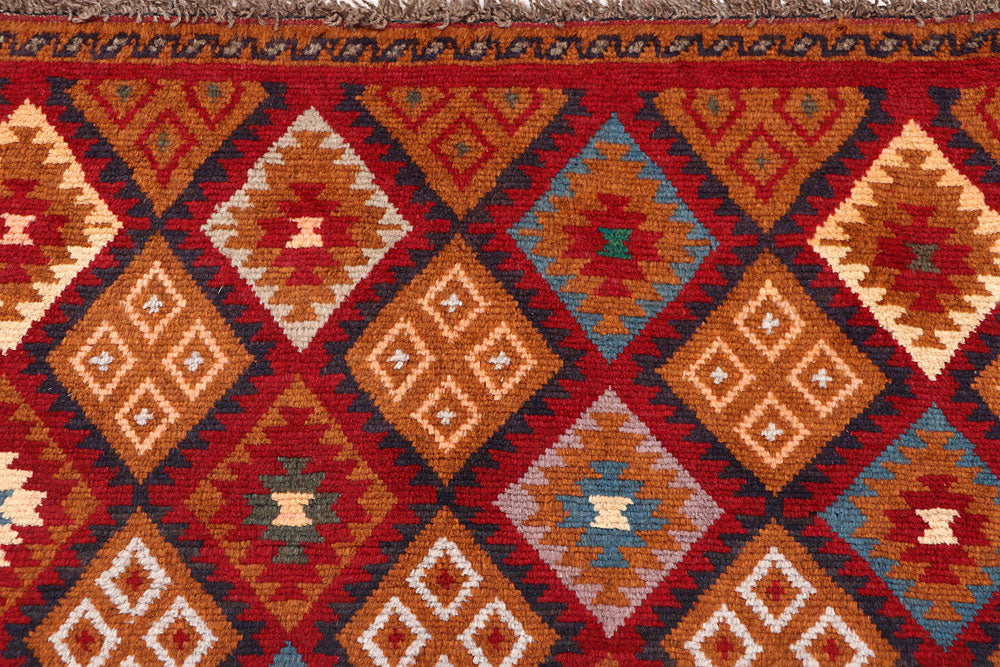 Firebrick Baluchi 4' x 5' 8 - No. 64088 - ALRUG Rug Store