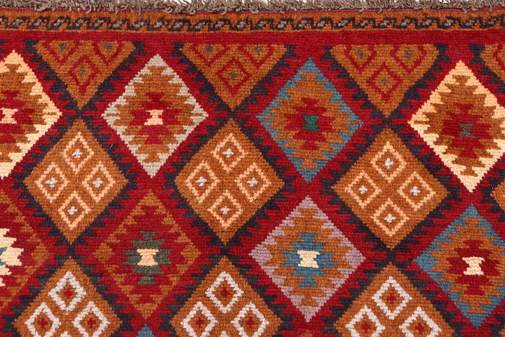 Firebrick Baluchi 4' x 5' 8 - No. 64088 - ALRUG Rug Store