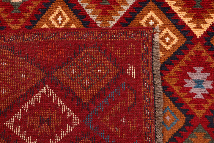 Firebrick Baluchi 4' x 5' 8 - No. 64088 - ALRUG Rug Store