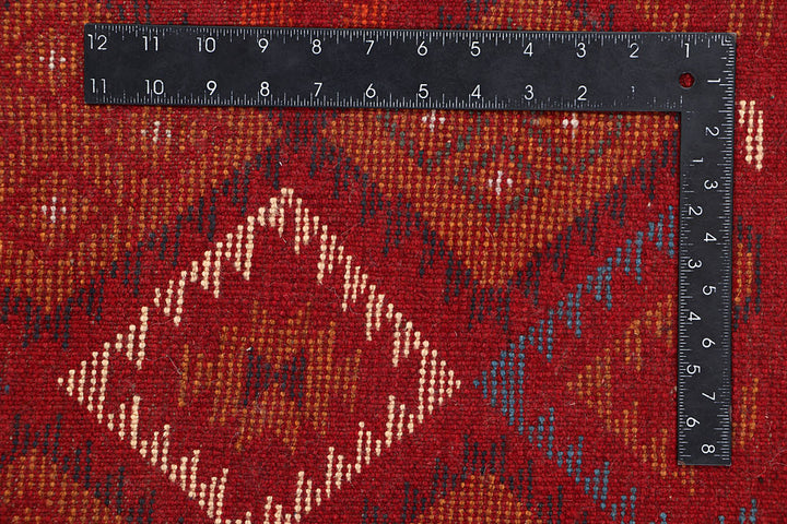 Firebrick Baluchi 4' x 5' 8 - No. 64088 - ALRUG Rug Store