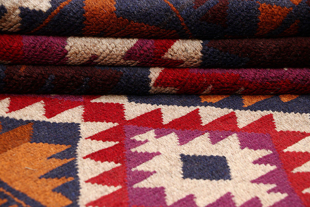 Dark Blue Baluchi 4' 1 x 5' 10 - No. 64089