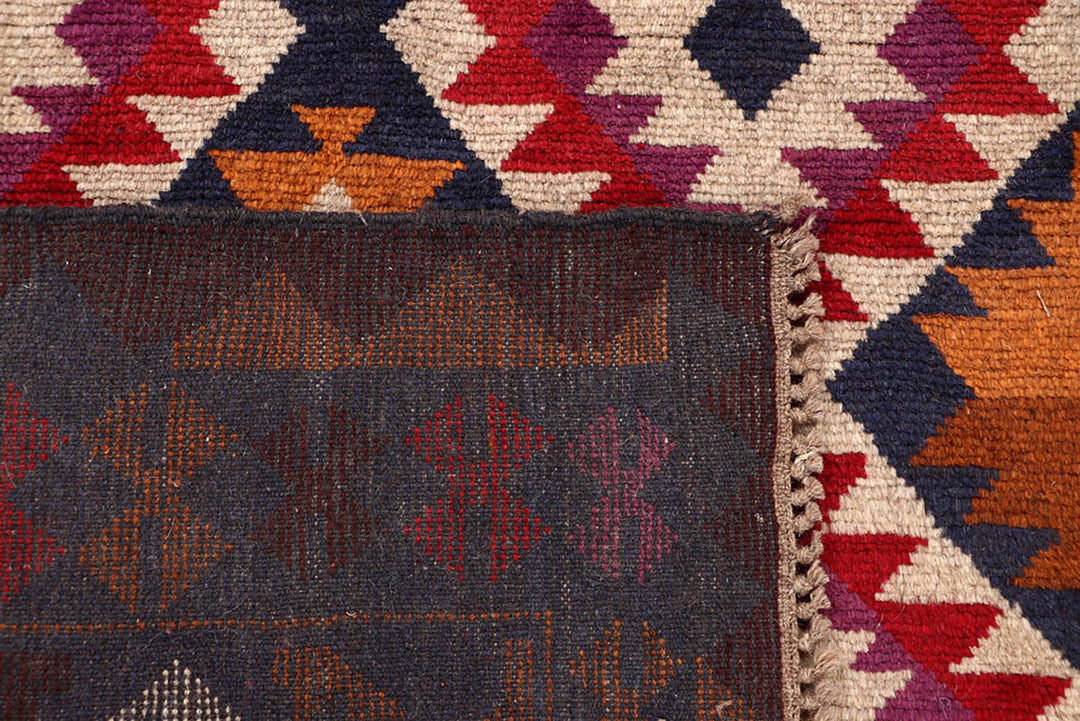 Dark Blue Baluchi 4' 1 x 5' 10 - No. 64089