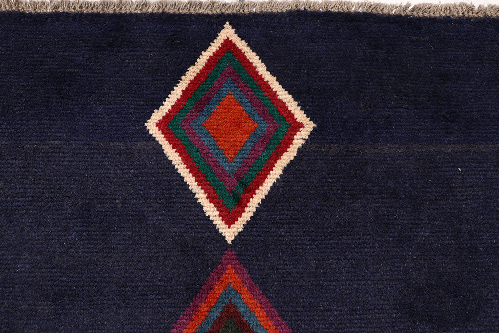 Dark Blue Baluchi 4' x 5' 8 - No. 64090 - ALRUG Rug Store