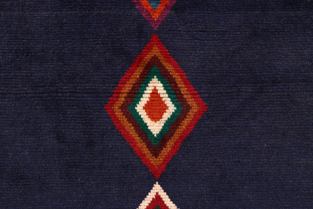 Dark Blue Baluchi 4' x 5' 8 - No. 64090 - ALRUG Rug Store